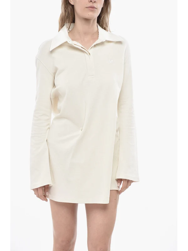 Courrèges White Mini Dress - Image 5