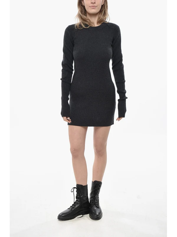 Isabel Marant Grey Mini Dress - Image 2