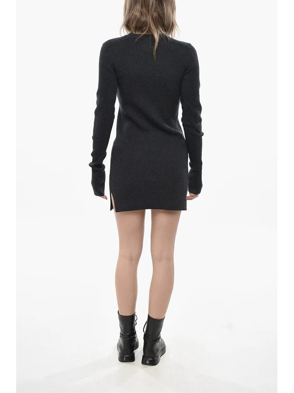 Isabel Marant Grey Mini Dress - Image 3