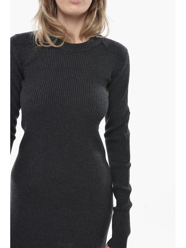 Isabel Marant Grey Mini Dress - Image 4