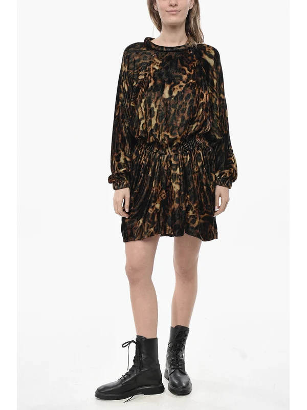 Isabel Marant Leopard Mini Dress - Image 2