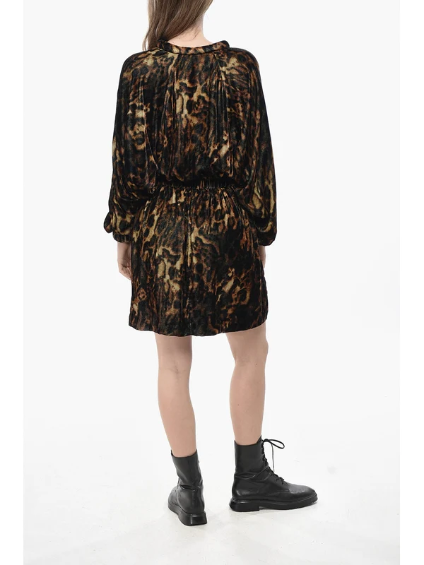 Isabel Marant Leopard Mini Dress - Image 3