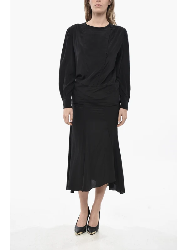 Isabel Marant Black Midi Dress - Image 2