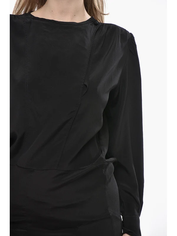 Isabel Marant Black Midi Dress - Image 4