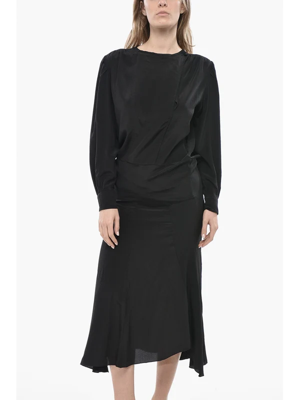 Isabel Marant Black Midi Dress - Image 5
