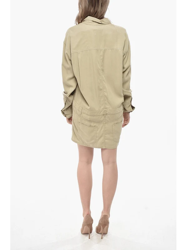 Isabel Marant Beige Mini Dress - Image 3