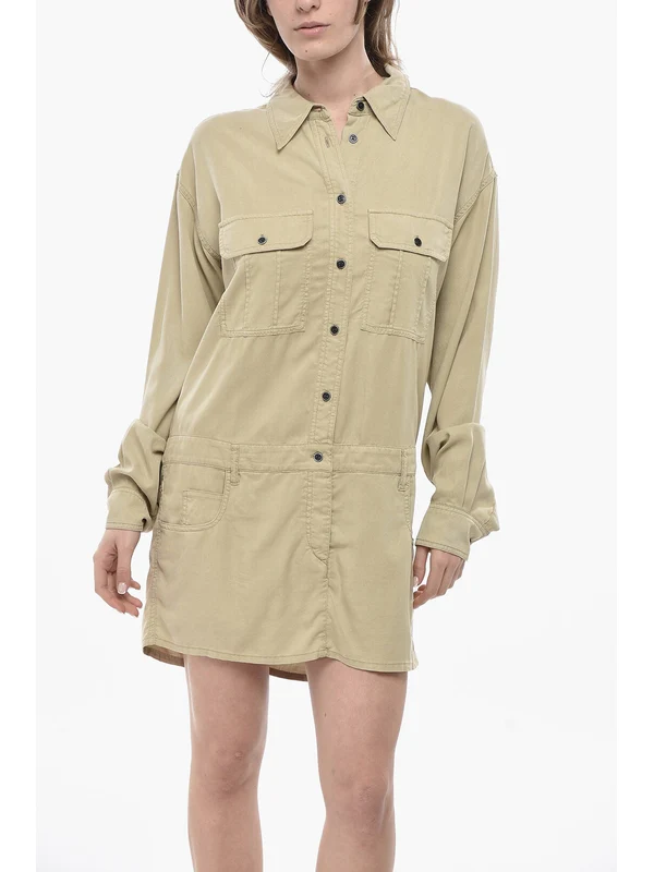 Isabel Marant Beige Mini Dress - Image 5