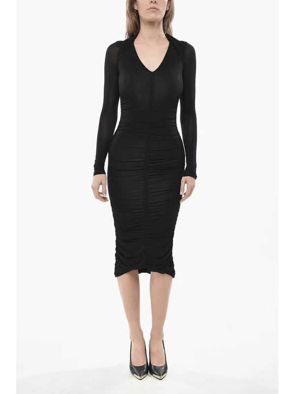Isabel Marant Black Midi Dress - Image 2