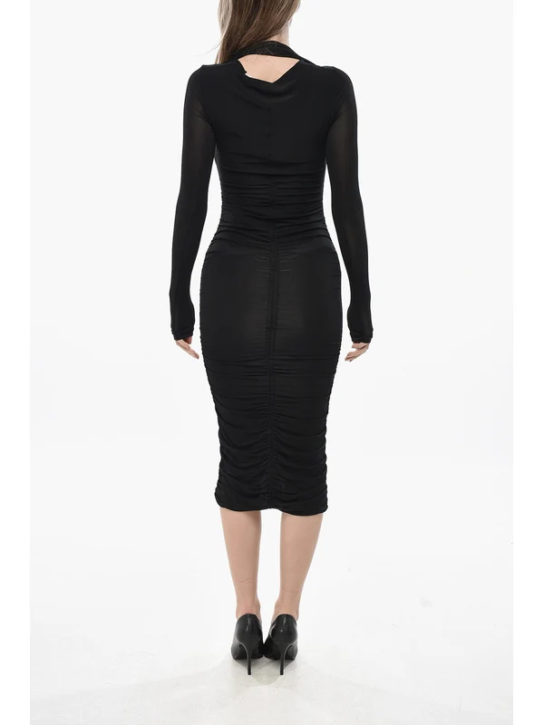 Isabel Marant Black Midi Dress - Image 3