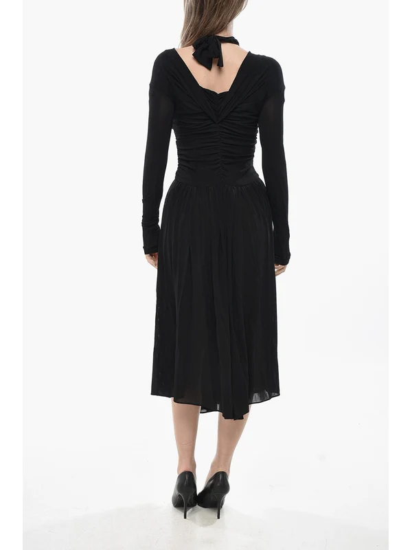 Isabel Marant Black Midi Dress - Image 3