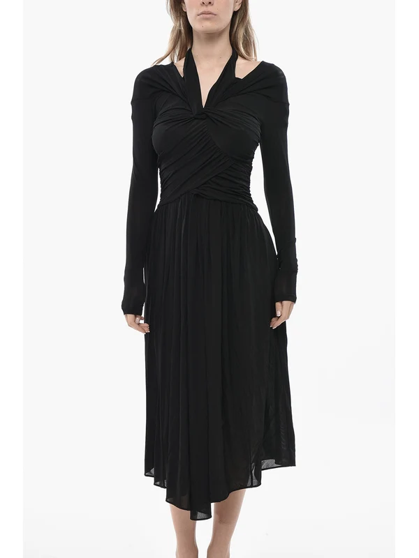 Isabel Marant Black Midi Dress - Image 5