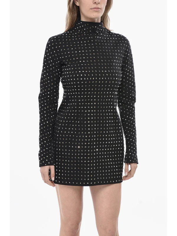 Max Mara Black Mini Dress - Image 5