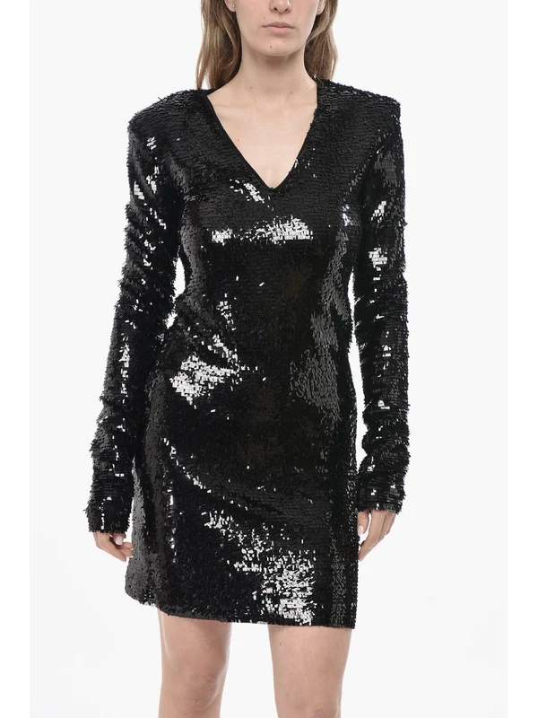 Max Mara Black Mini Dress - Image 5