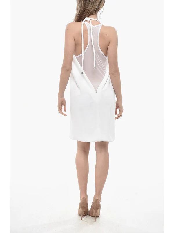Max Mara White Mini Dress - Image 3