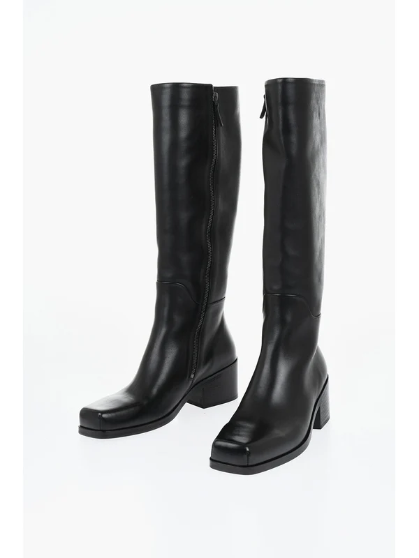 Marsell Black Middle Boots - Image 2