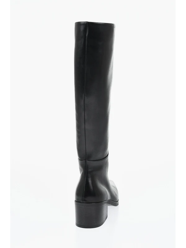 Marsell Black Middle Boots - Image 3
