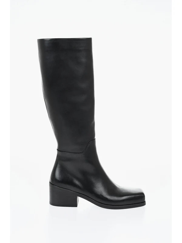 Marsell Black Middle Boots - Image 4
