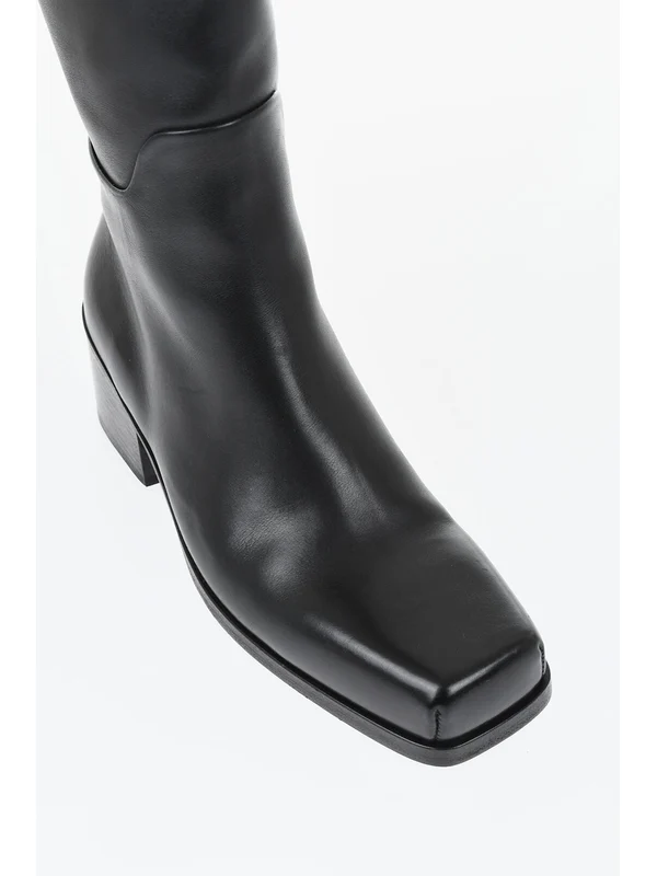 Marsell Black Middle Boots - Image 5