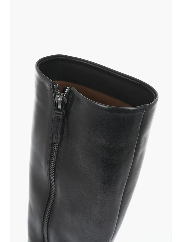 Marsell Black Middle Boots - Image 6