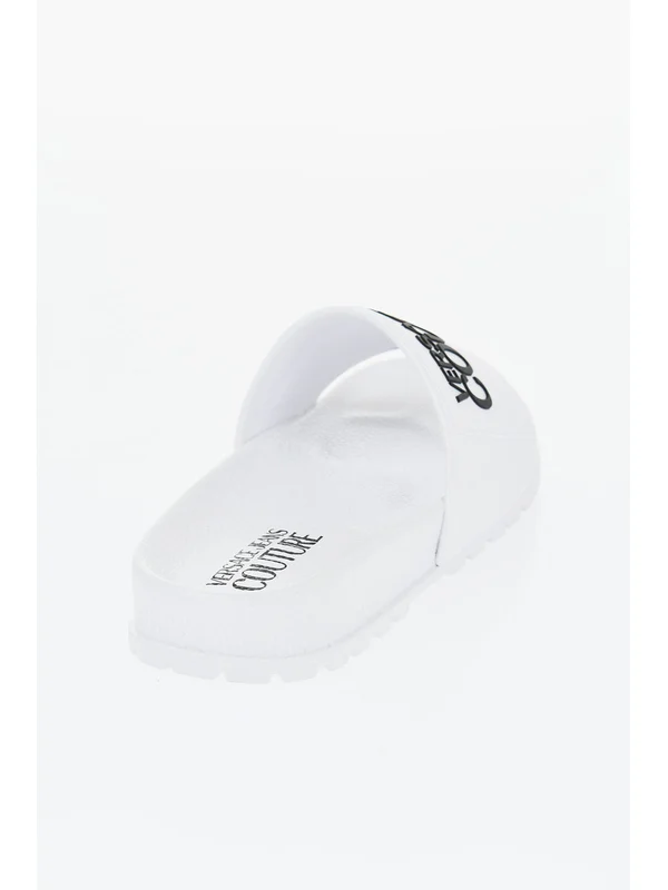 Versace White Slides - Image 3