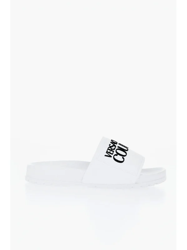 Versace White Slides - Image 4