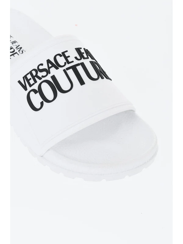 Versace White Slides - Image 5