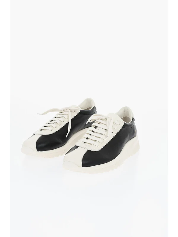 Common Projects White Black Low Top Sneakers - Image 2