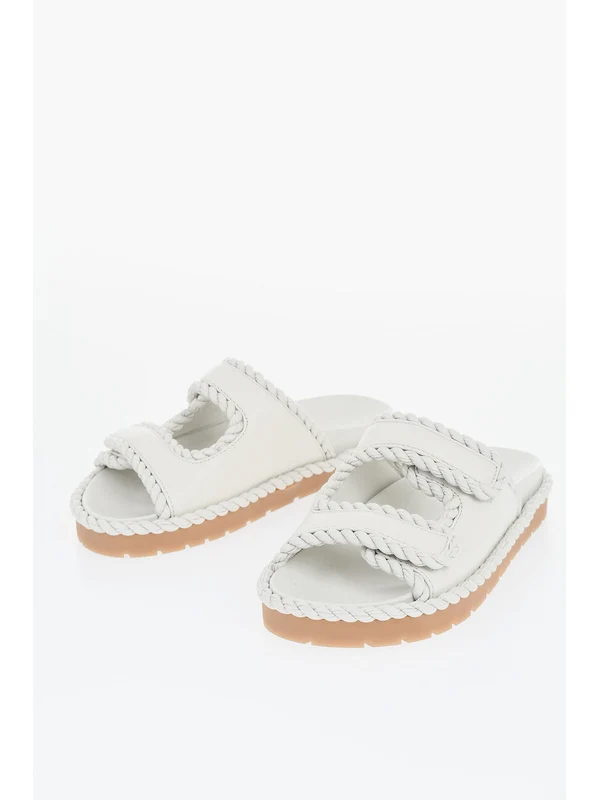 Bottega Veneta White Sandals - Image 2