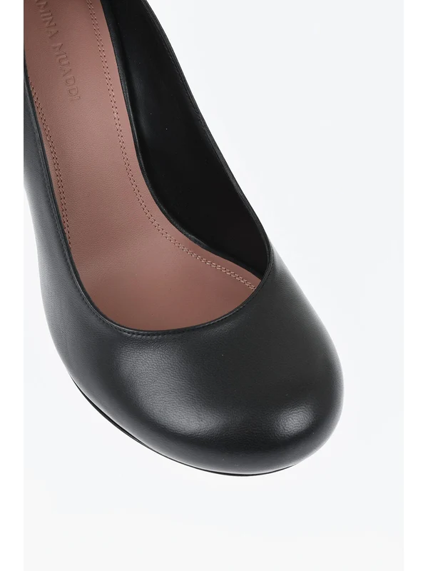 Amina Muaddi Black Pumps Heels - Image 5