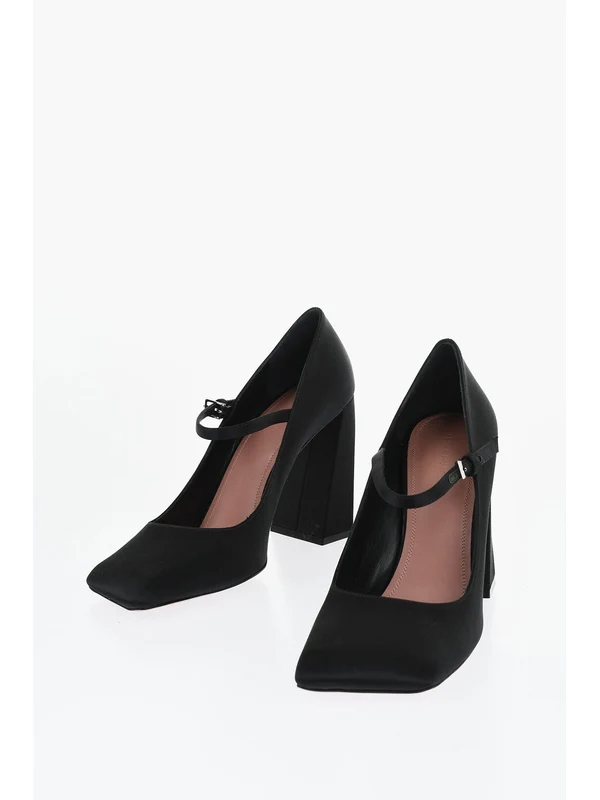 Amina Muaddi Black Pumps Heels - Image 2