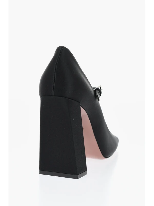 Amina Muaddi Black Pumps Heels - Image 3