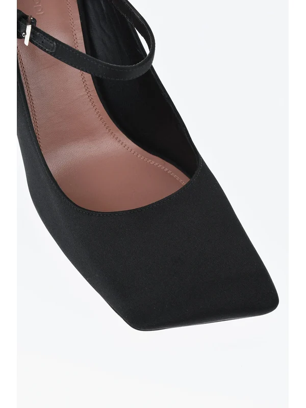 Amina Muaddi Black Pumps Heels - Image 5