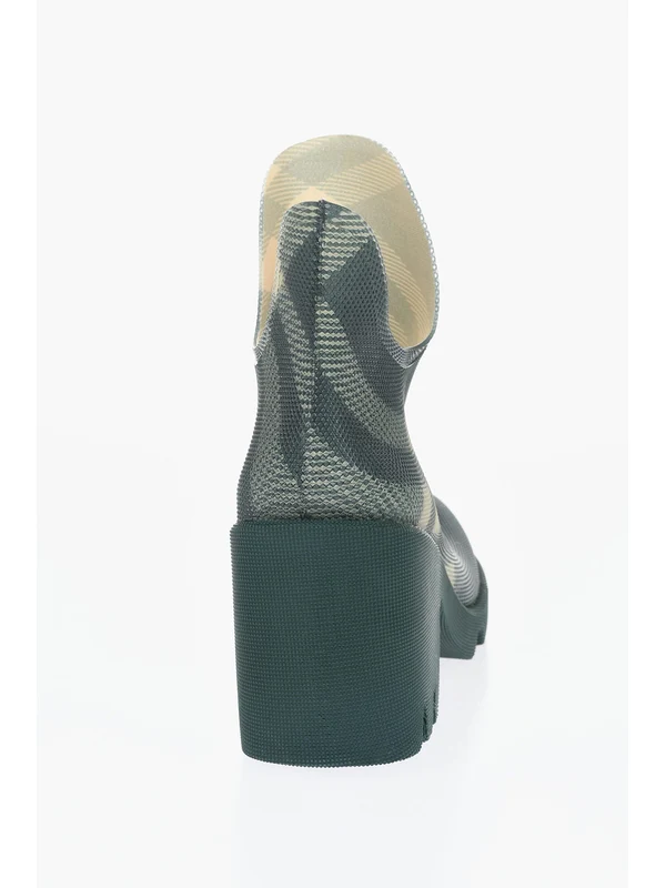 Burberry Green Ankle Boots - Image 3