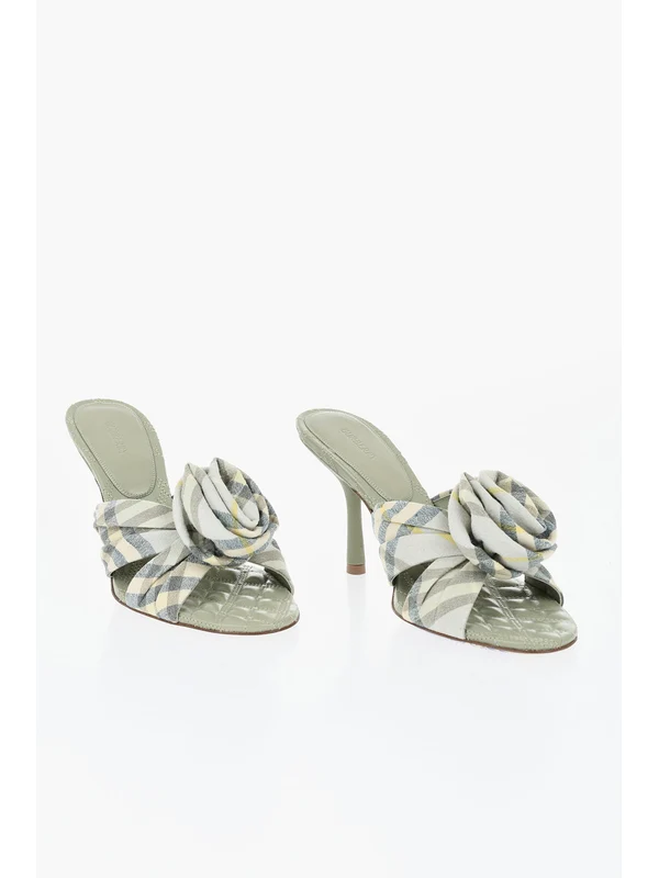 Burberry Green Sandal Heels - Image 2