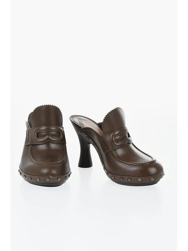 Burberry Brown Sandal Heels - Image 2