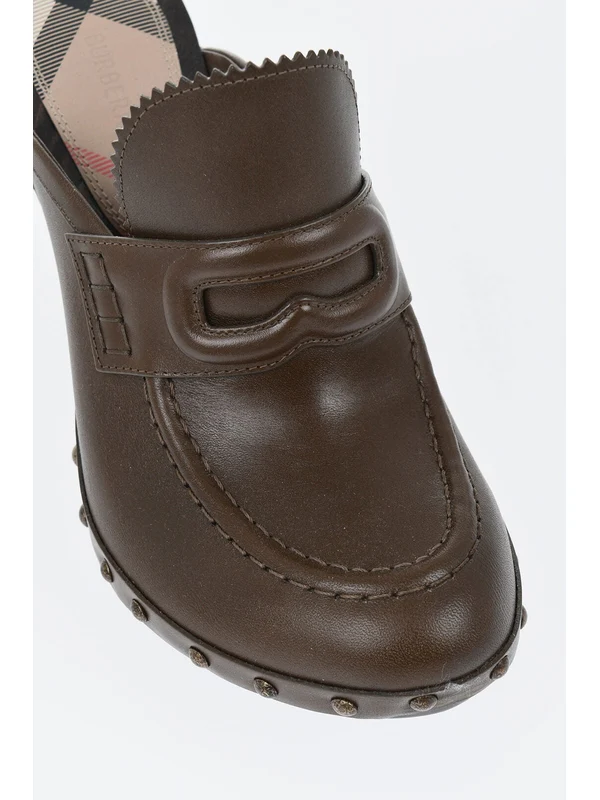 Burberry Brown Sandal Heels - Image 5
