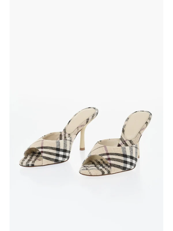 Burberry Beige Sandal Heels - Image 2