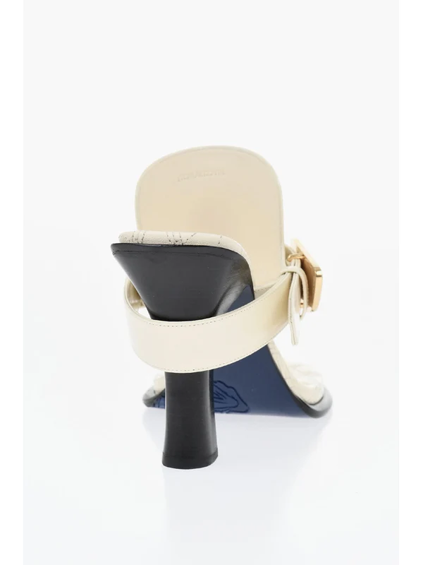 Burberry Ivory Sandal Heels - Image 3