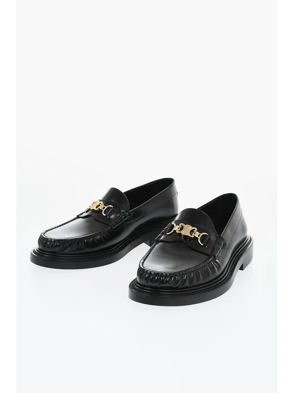 Celine Black Loafers - Image 2