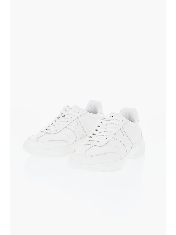 Celine White Low Top Sneakers - Image 2