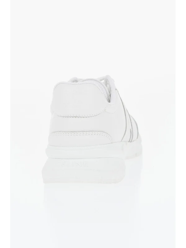 Celine White Low Top Sneakers - Image 3
