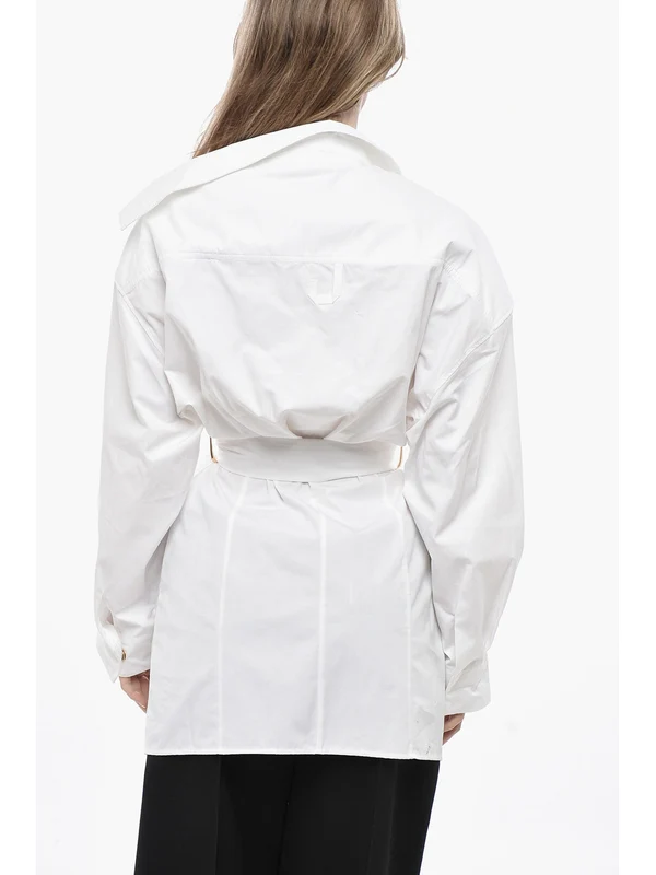 Jacquemus White Mini Dress - Image 3
