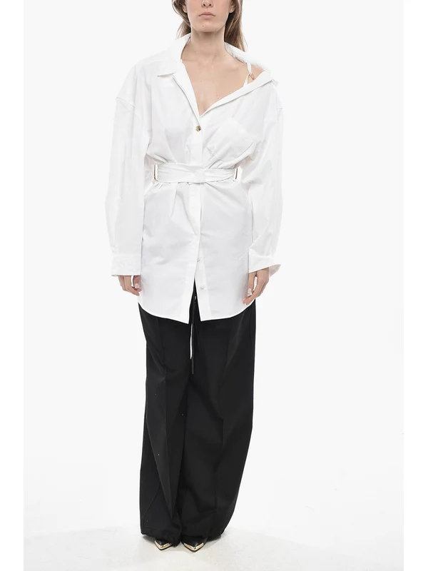 Jacquemus White Mini Dress - Image 5