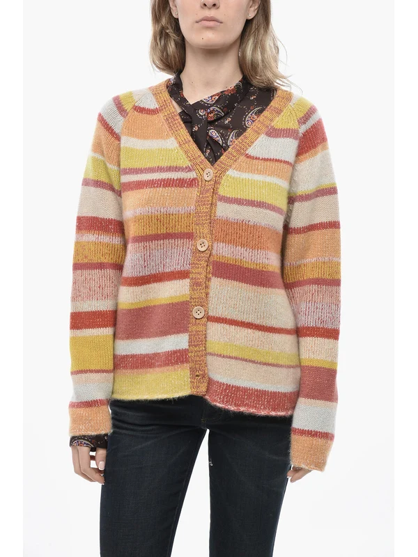 The Elder Statesman Striped Cardigans - Image 2