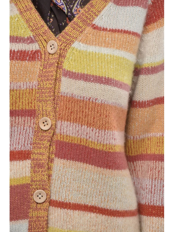 The Elder Statesman Striped Cardigans - Image 4