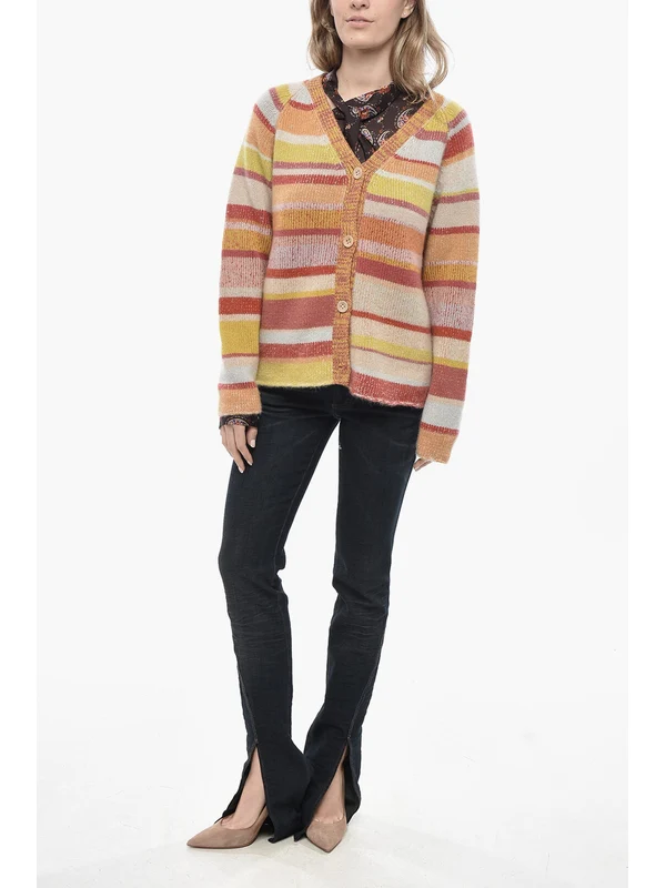 The Elder Statesman Striped Cardigans - Image 5