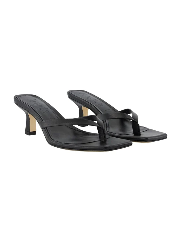 Aeyde Black Sandal Heels - Image 2