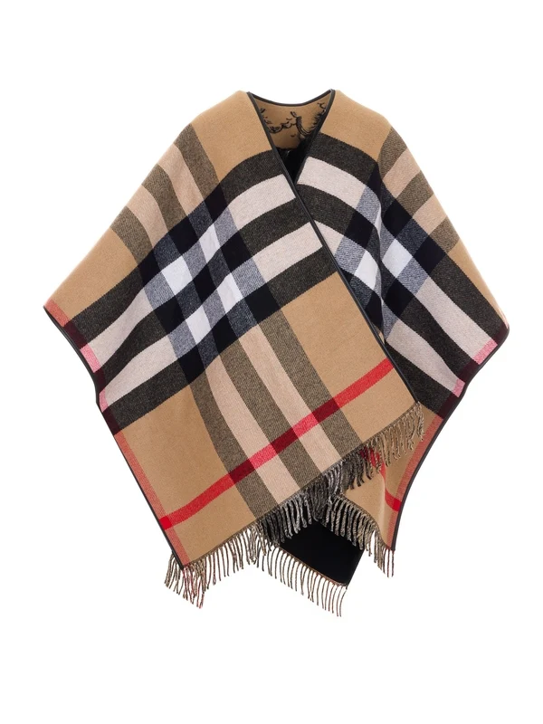 Burberry Beige Cape - Image 4