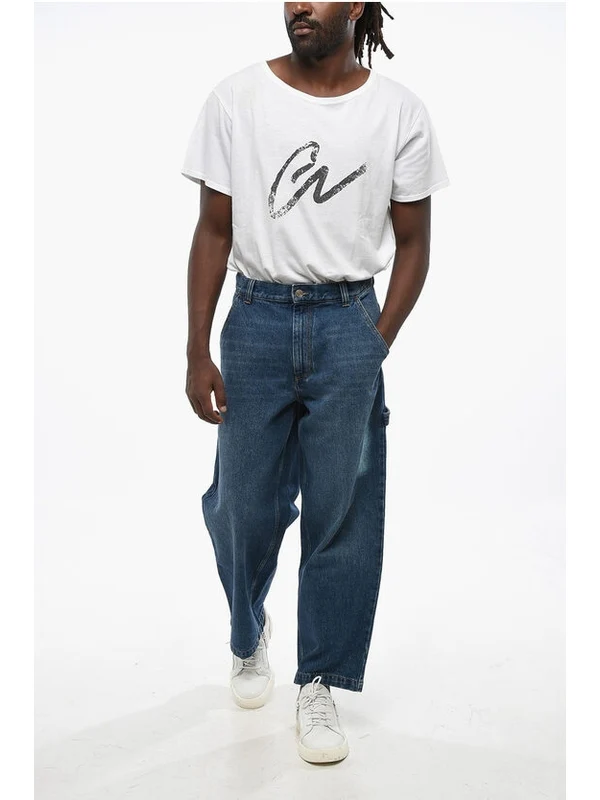 Isabel Marant Blue Denim Pants - Image 4