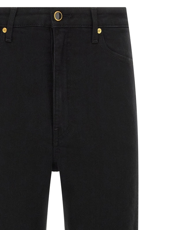 Khaite Black Denim Pants - Image 3